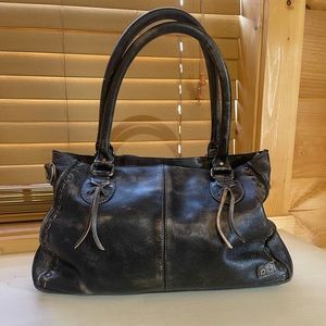 Bed Stu Rockababy Black Tote Satchel